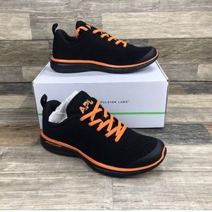 APL Athletic Propulsion Labs Women's
Black Orange Techloom Pro Sneaker 7.5